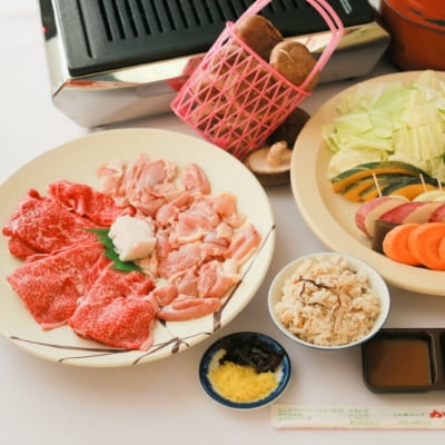 黒毛和牛・若鶏コース