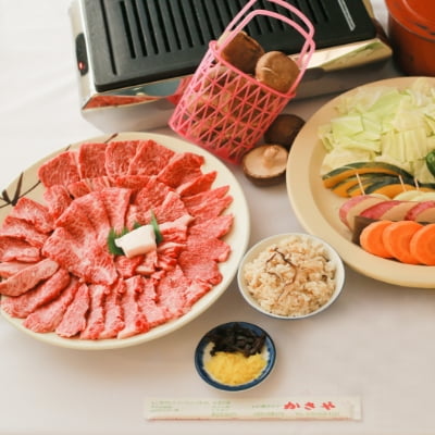 黒毛和牛すき焼コース